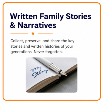 family storytelling platform