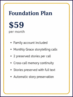 capture loved one stories before it's too late