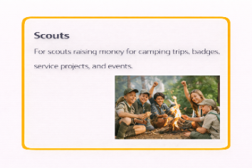 Scouts Fund Raising