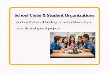 School Club Fundraising