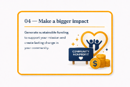 monthly fundraising for nonprofits