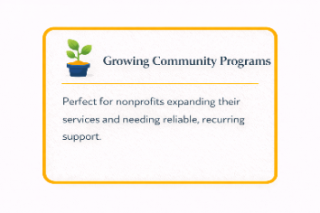 sustainable funding for nonprofits